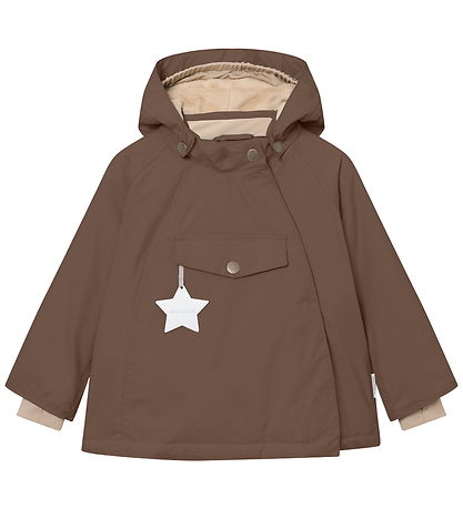 Mini A Ture Winter Coat - MatWang Fleece - Chestnut Brown