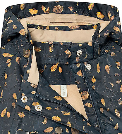 Veste d'Hiver Mini A Ture - MatWang Polaire - Feuilles qui tombe Veste d'Hiver Mini A Ture - MatWang Polaire - Feuilles qui tombe