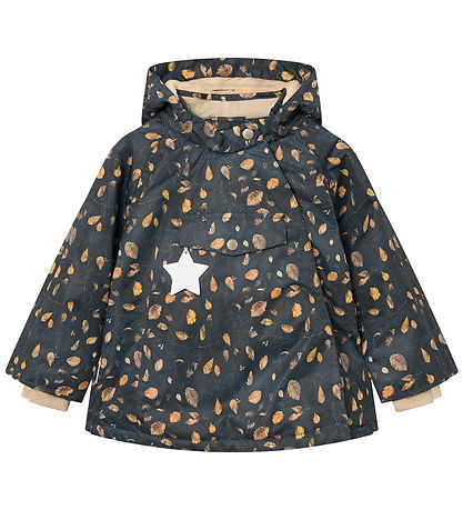 Veste d'Hiver Mini A Ture - MatWang Polaire - Feuilles qui tombe Veste d'Hiver Mini A Ture - MatWang Polaire - Feuilles qui tombe