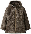 Name It Winterjacke - Noos - NkfMaxi - Travertine/Leo