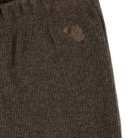 VACVAC Leggings - Scarlet - Rib - Dark Brown Melange VACVAC Leggings - Scarlet - Rib - Dark Brown Melange