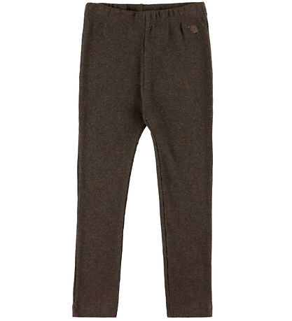 VACVAC Leggings - Scarlet - Rib - Dark Brown Melange VACVAC Leggings - Scarlet - Rib - Dark Brown Melange