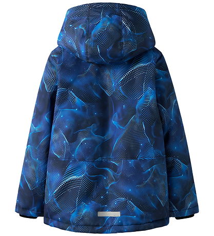Name It Úlpa - NkmMax - Frábært Blue/Abstract