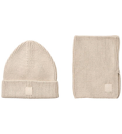 Liewood Geschenkset - Mütze/Nackenwärmer - Lina - Sandy Liewood Geschenkset - Mütze/Nackenwärmer - Lina - Sandy