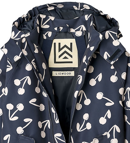 Liewood Snowsuit - PE - Maddy - Cherry Blossom/Classic Navy
