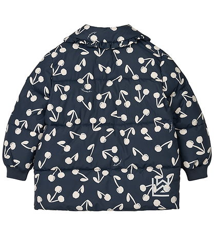 Liewood Puffer Jacket - Anemone - Cherry Blossom/Classic Navy