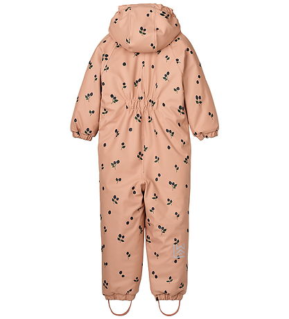 Liewood Snowsuit - PU - Maddy - Berry/Pale Tuscany/Embroidery Liewood Snowsuit - PU - Maddy - Berry/Pale Tuscany/Embroidery