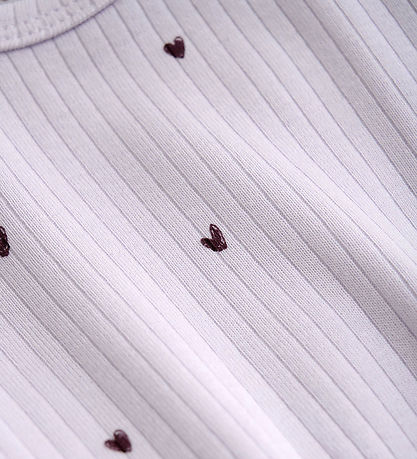 Fixoni Bodysuit l/s - Rib - Modal - Orchid Hush Fixoni Bodysuit l/s - Rib - Modal - Orchid Hush