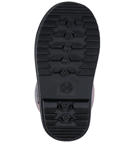 Bottes d'Hiver Color Kids - Laine - Rose des bois av. Imprimé Bottes d'Hiver Color Kids - Laine - Rose des bois av. Imprimé