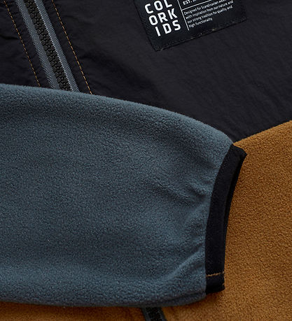 Color Kids Fleece Jacket - Nuthatch Color Kids Fleece Jacket - Nuthatch