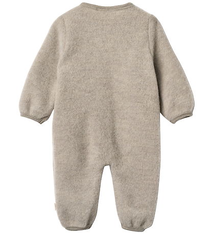 Wheat Jumpsuit - Wool fleece - Levi - Khaki Melange