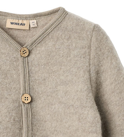 Wheat Jumpsuit - Wool fleece - Levi - Khaki Melange