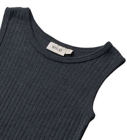 Wheat Undershirt - Wool/Silk - Rib - Iggy - Navy Wheat Undershirt - Wool/Silk - Rib - Iggy - Navy