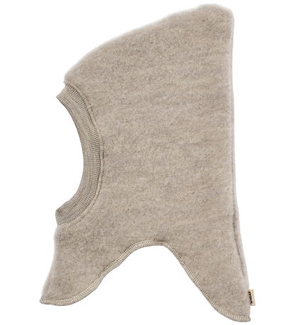 Wheat Balaclava - Wool fleece - Single Layer - Eli - Khaki Melan