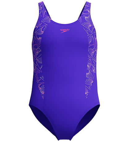 Speedo Swimsuit - HyperBoom SPlice Muscleback - Purple/Pink