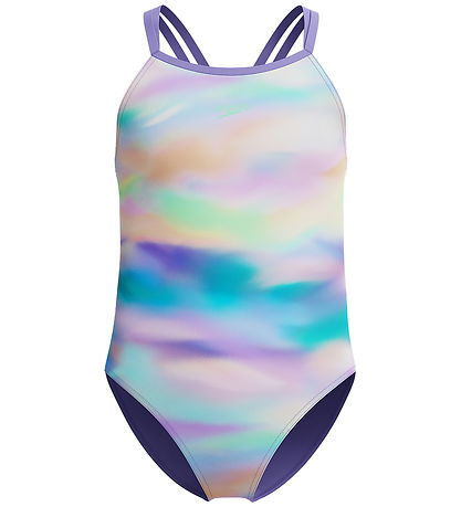 Speedo Swimsuit - Printed Twinstrap - Purple/Green/Orange