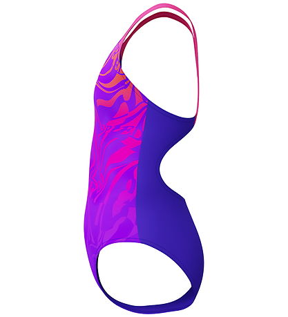 Speedo Swimsuit - Digital Placement Splashback - Purple/Pink