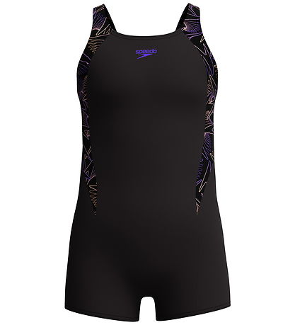 Speedo Swimsuit - HyperBoom SPlice Legsuit - Black/Peach
