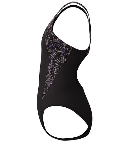 Speedo Swimsuit - HyperBoom SPlice Muscleback - Black/Peach