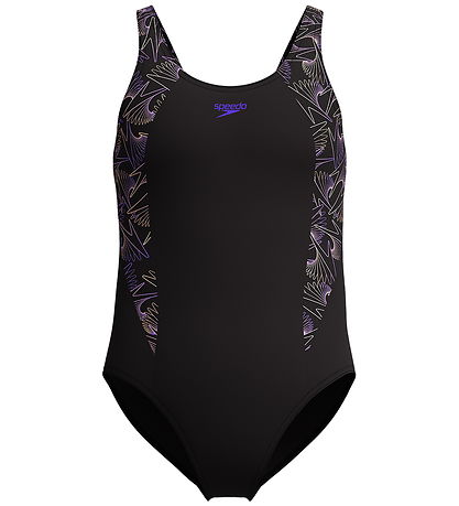 Speedo Swimsuit - HyperBoom SPlice Muscleback - Black/Peach