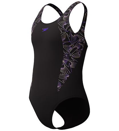 Speedo Swimsuit - HyperBoom SPlice Muscleback - Black/Peach