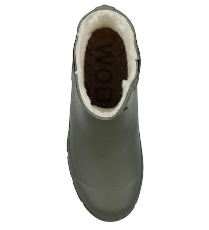 Woden Gummistiefel Gefütterr - Liv Warm Wasserdicht - Dark Olive