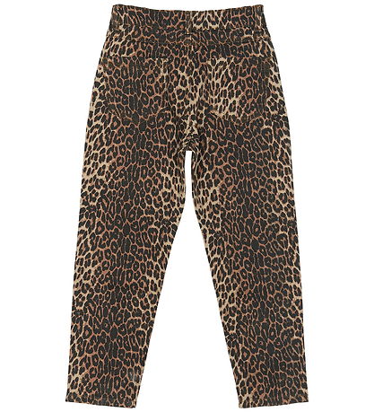 The New Gallabuxur - Twill - Mom Fit - TnPanya - Fjaðurgrátt/Leo The New Gallabuxur - Twill - Mom Fit - TnPanya - Fjaðurgrátt/Leo