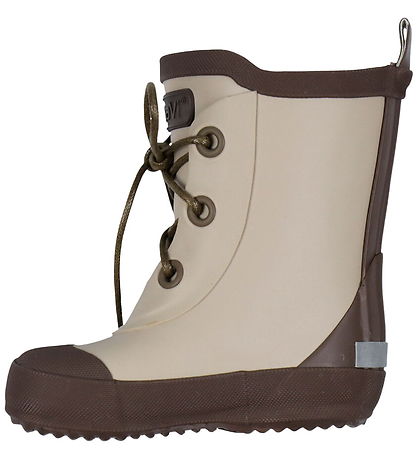 CeLaVi Rubber Boots w. Lining - Wellies - White Pepper