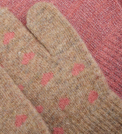 CeLaVi Mittens - Wool/Nylon - 2-Pack - Brick Dust