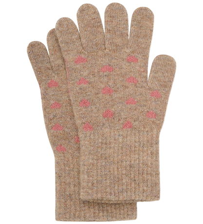 CeLaVi Hansker - Ull/Nylon - 2-pack - Murstein Dust