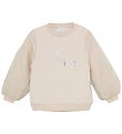 Minymo Sweatshirt - Smoke Gray w. Silver/Tyl Minymo Sweatshirt - Smoke Gray w. Silver/Tyl