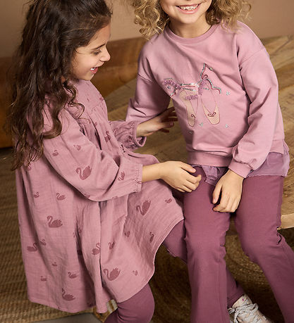 Minymo Trousers - Flared - Rose Brown Minymo Trousers - Flared - Rose Brown