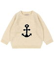 Konges Sløjd Blouse - Wool - Knitted - Anchor - Sailor Konges Sløjd Blouse - Wool - Knitted - Anchor - Sailor