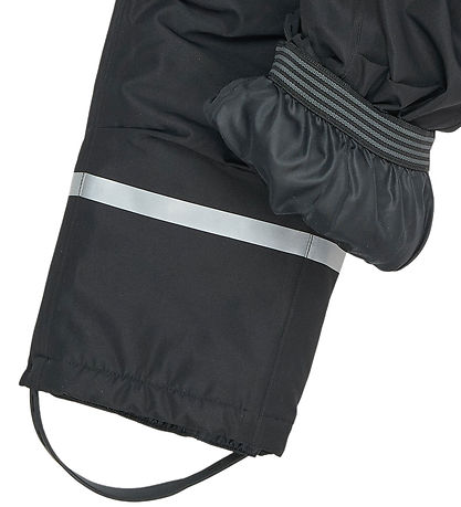 Mikk-Line Ski Pants w. Suspenders - Recycled - Black Mikk-Line Ski Pants w. Suspenders - Recycled - Black
