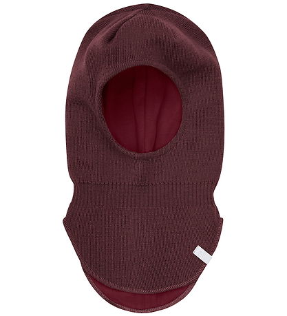 Minymo Balaclava - Wool/Acrylic - 2-layer - Catawba Grape