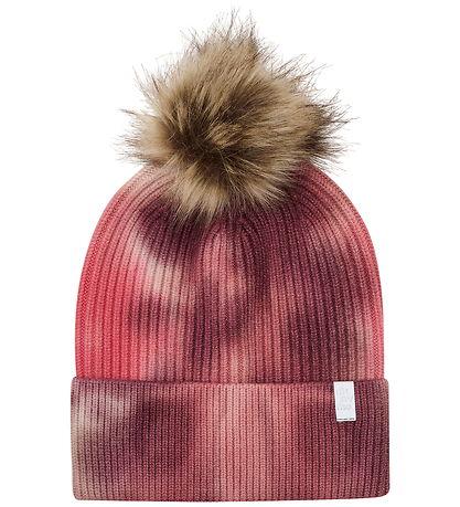 Minymo Beanie - Knitted/Rib - Withered Rose w. Pom-Pom Minymo Beanie - Knitted/Rib - Withered Rose w. Pom-Pom