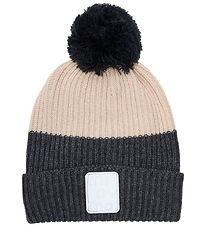 Minymo Beanie w. Fleece - Wool/Acrylic - Tap Shoe w. Pom-Pom Minymo Beanie w. Fleece - Wool/Acrylic - Tap Shoe w. Pom-Pom