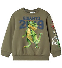 Name It Sweatshirt - NmmSteph - Mermaid w. Gigantosaurus Name It Sweatshirt - NmmSteph - Mermaid w. Gigantosaurus