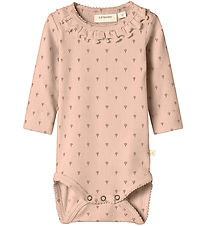 Lil' Atelier Samfella l/e - Rib - NbfGago - Cameo Rose Lil' Atelier Samfella l/e - Rib - NbfGago - Cameo Rose