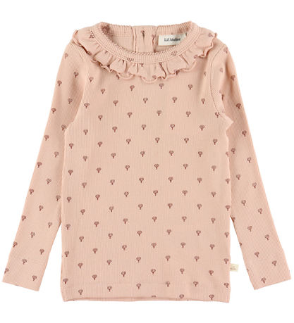 Lil' Atelier Bluse - Rib - NmfGago - Cameo Rose