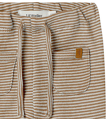 Lil' Atelier Trousers - NbmOhio - Turtledove/Sepia Tint Lil' Atelier Trousers - NbmOhio - Turtledove/Sepia Tint