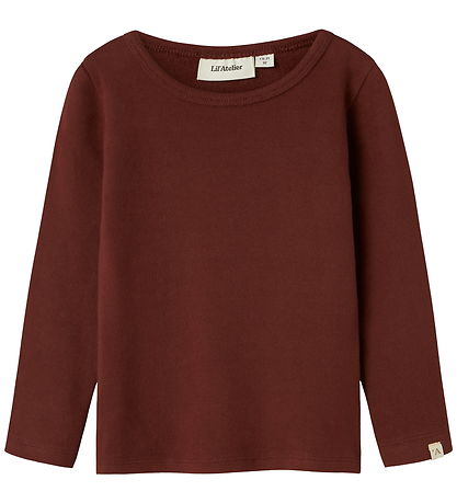 Lil' Atelier Bluse - Slim - NmfThora - Hot Chocolate