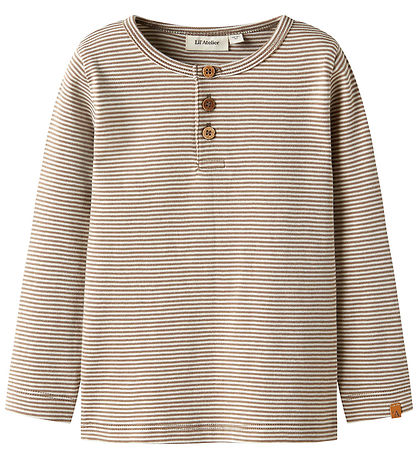 Lil' Atelier Blouse - NmmOhio - Slim - Turtledove/Sepia Tint Lil' Atelier Blouse - NmmOhio - Slim - Turtledove/Sepia Tint