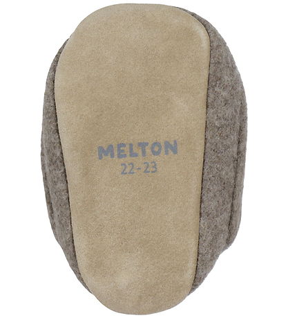 Melton Hausschuhe - Wolle - Denver Melange Melton Hausschuhe - Wolle - Denver Melange
