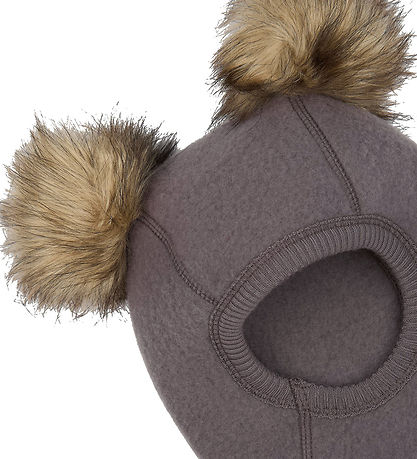 Mikk-Line Balaclava - Wool - Single Layer - Sparrow w. Tassels