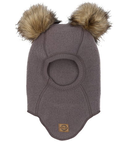 Mikk-Line Balaclava - Wool - Single Layer - Sparrow w. Tassels