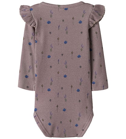 Name It Bodysuit l/s - NbfOhio - Toadstool w. Flowers Name It Bodysuit l/s - NbfOhio - Toadstool w. Flowers