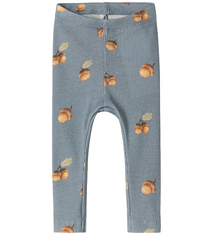 Name It Leggings - Rib - NbmOlyan - Tradewinds Name It Leggings - Rib - NbmOlyan - Tradewinds