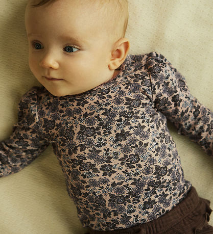 Name It Samfella l/e - NbfOalia - Glansandi Lilac M. Blóm