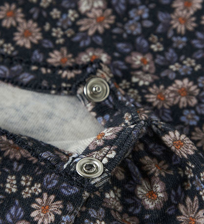 Name It Samfella l/e - NbfOalia - Dökkblátt Blazer M. Blóm